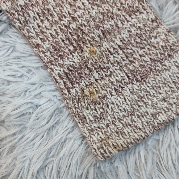 Kenji Sweater Womens L Biege Cardigan Wool Blend Soft Cozy Comfort Preppy - Picture 10 of 13